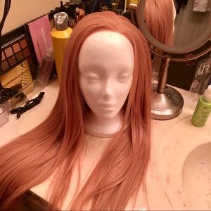 Pink Lace Front Wig